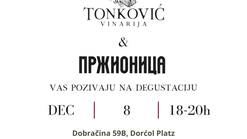 Vinarija Tonković Degustacija