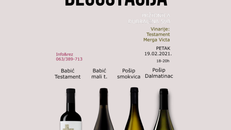 Degustacija paketa: Premium iz Dalmacije, 101 i Mali t.